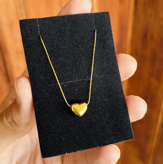 Premium Quality Stainless Steel Minimal Heart Necklace