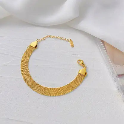 Premium Quality Stainless Steel Mesh Bracelet
